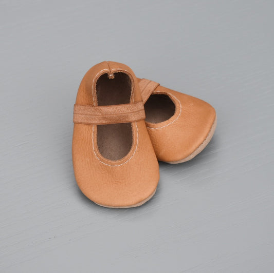 ballet flats - caramel