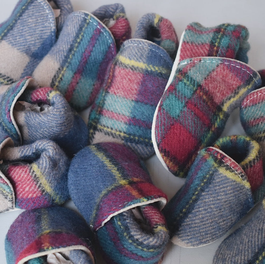 plaid wool loafers 002