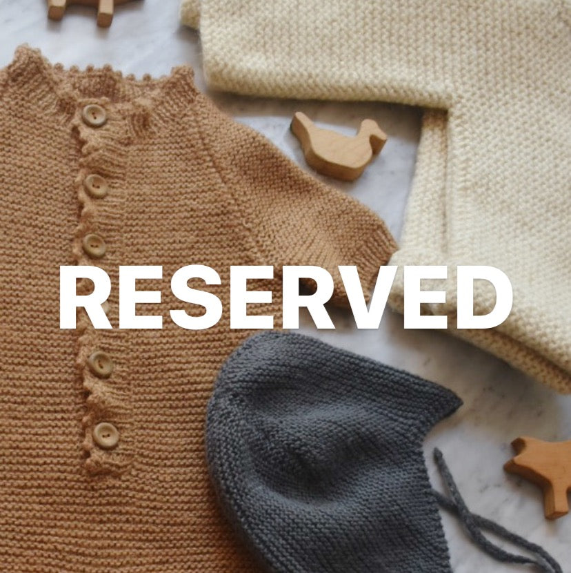 RESERVED - wool pompom shoes